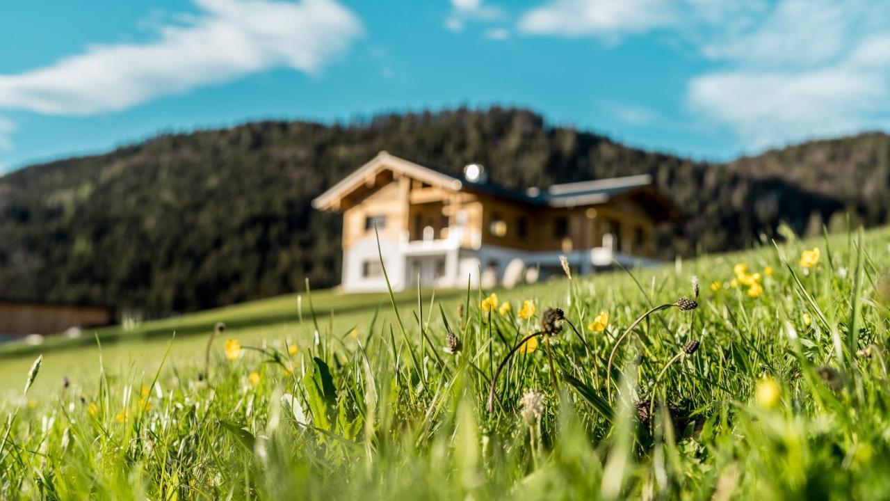 Bio Bauernhof Oberhinterberg Appartement Annaberg im Lammertal Exteriér fotografie