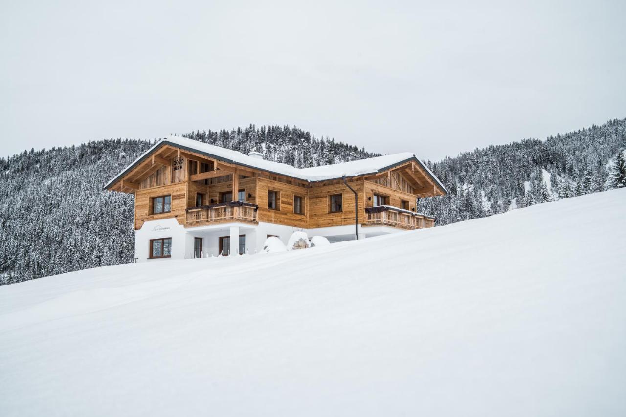 Bio Bauernhof Oberhinterberg Appartement Annaberg im Lammertal Exteriér fotografie